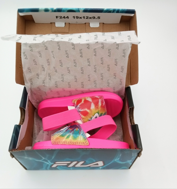 FILA Beyond Evo Tie-Dye Sandles Infant NIB - Picture 5 of 8